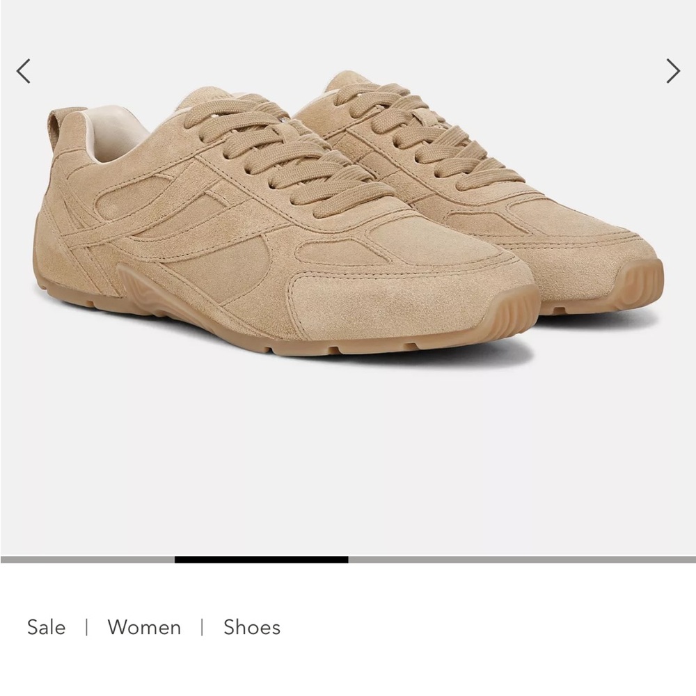 NWT VINCE Mojave Suede Trainer Sneaker